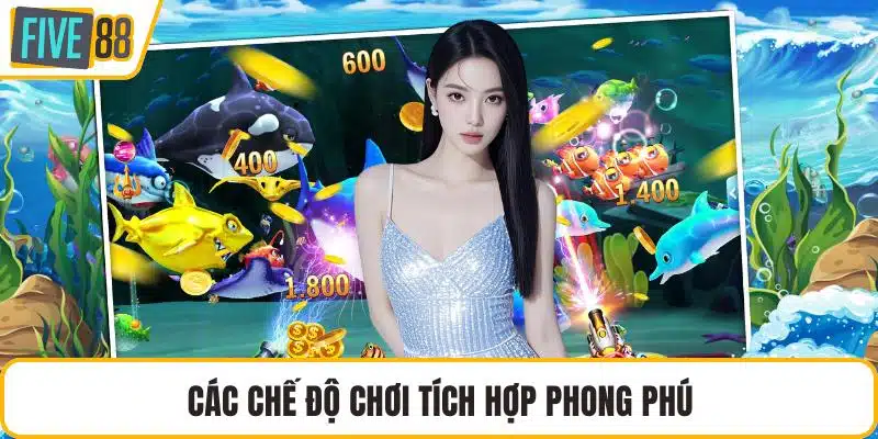 Các chế độ chơi tích hợp phong phú