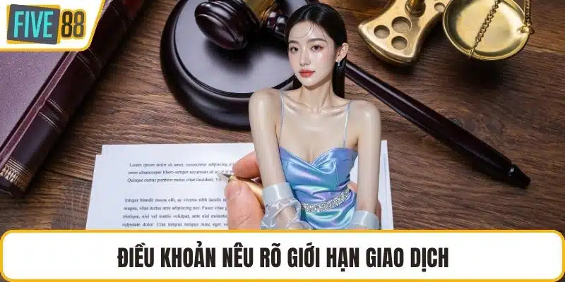 Điều khoản nêu rõ giới hạn giao dịch