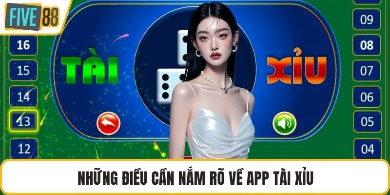 Những điều cần nắm rõ về app tài xỉu